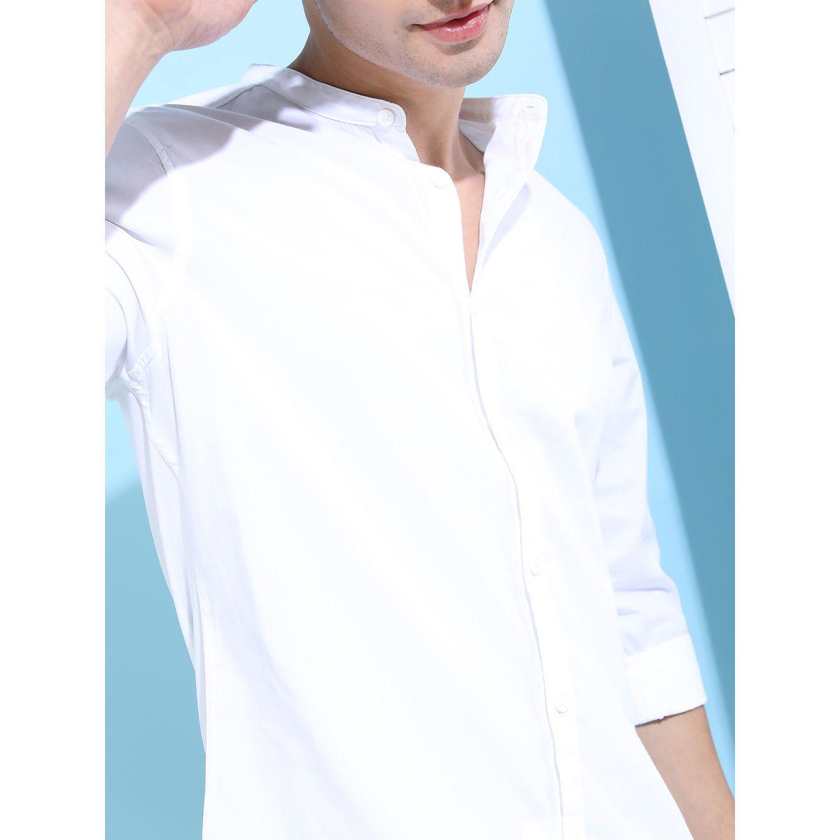 Ketch X Styli Solid Slim Fit Casual Shirt-men-clothing-shirts-image-4
