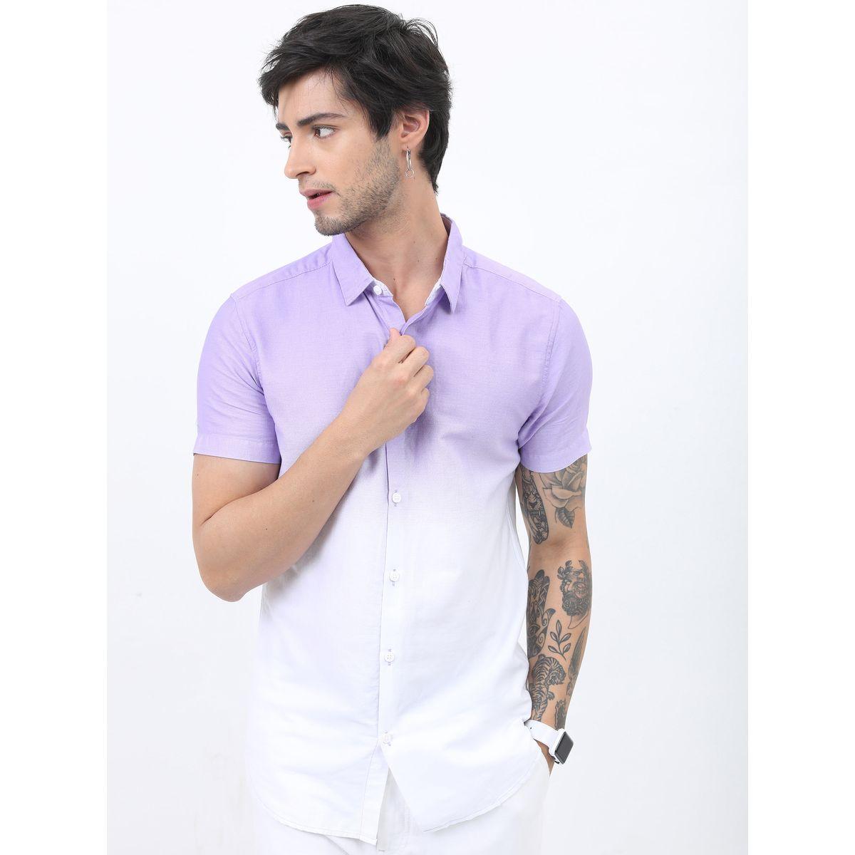 قميص بقصة سليم فت كيتش × ستايلي-men-clothing-shirts-image-3