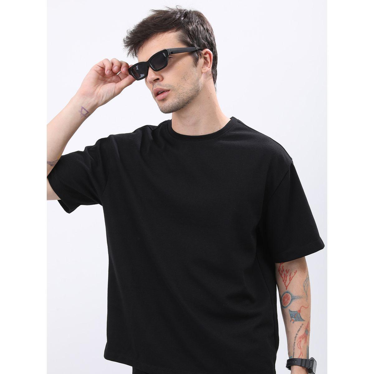 Ketch X Styli Popcorn Structured Oversized T-Shirt-men-clothing-tshirtsandpolos-tshirts-image-1