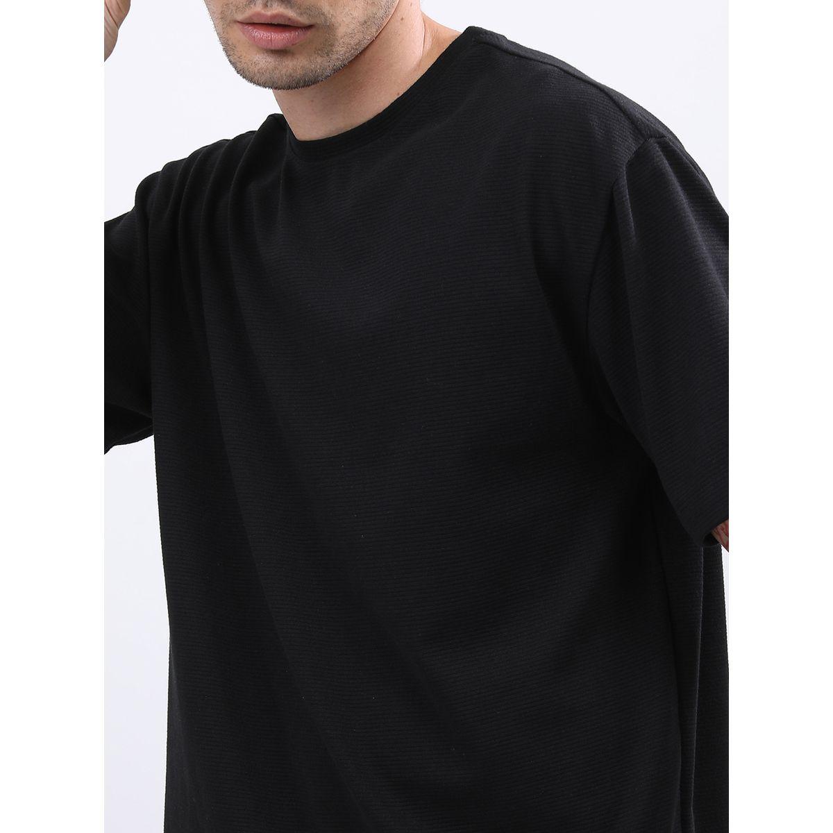 Ketch X Styli Popcorn Structured Oversized T-Shirt-men-clothing-tshirtsandpolos-tshirts-image-5