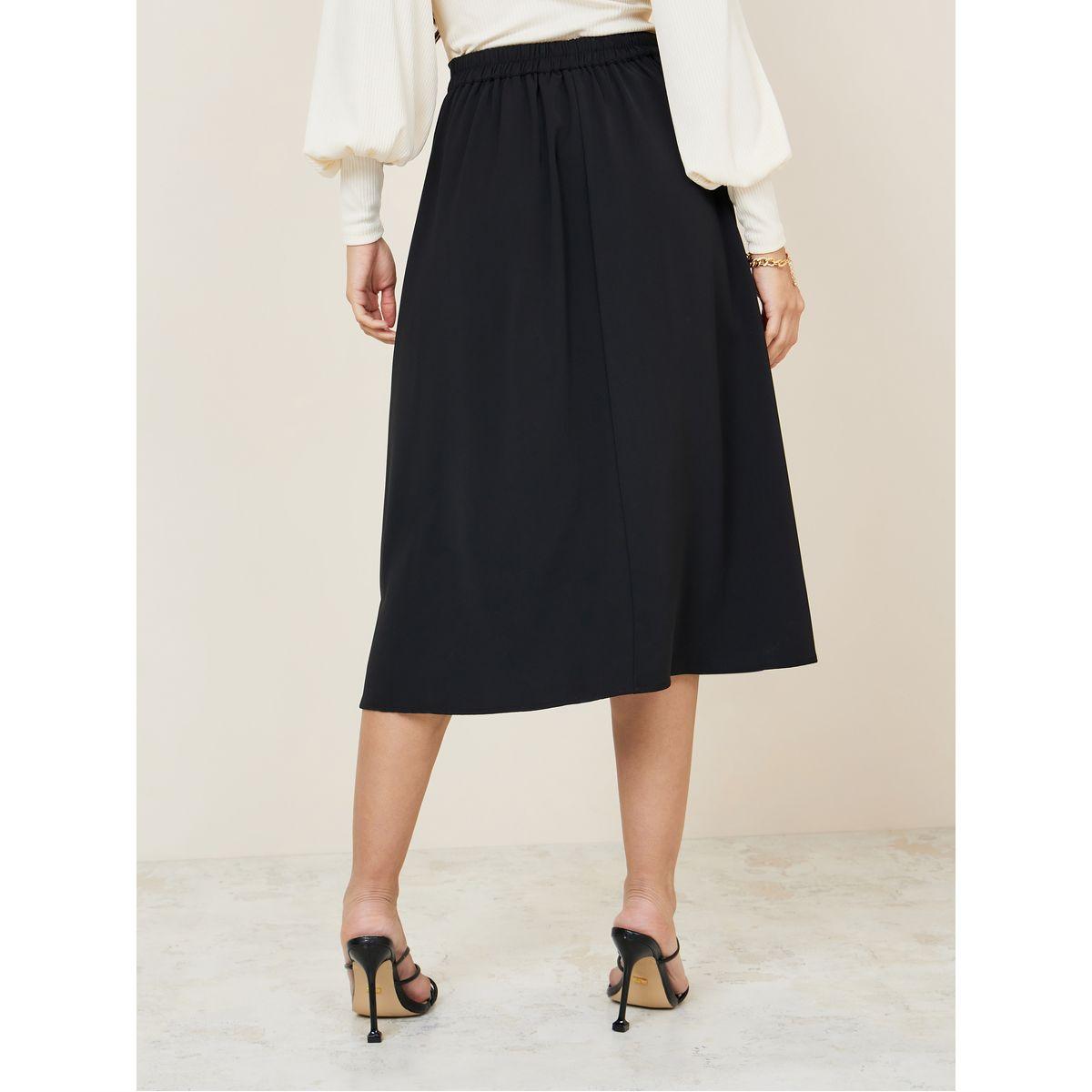 تنورة ميدي بنصف خصر مطاطي-women-clothing-bottoms-skirts-image-4