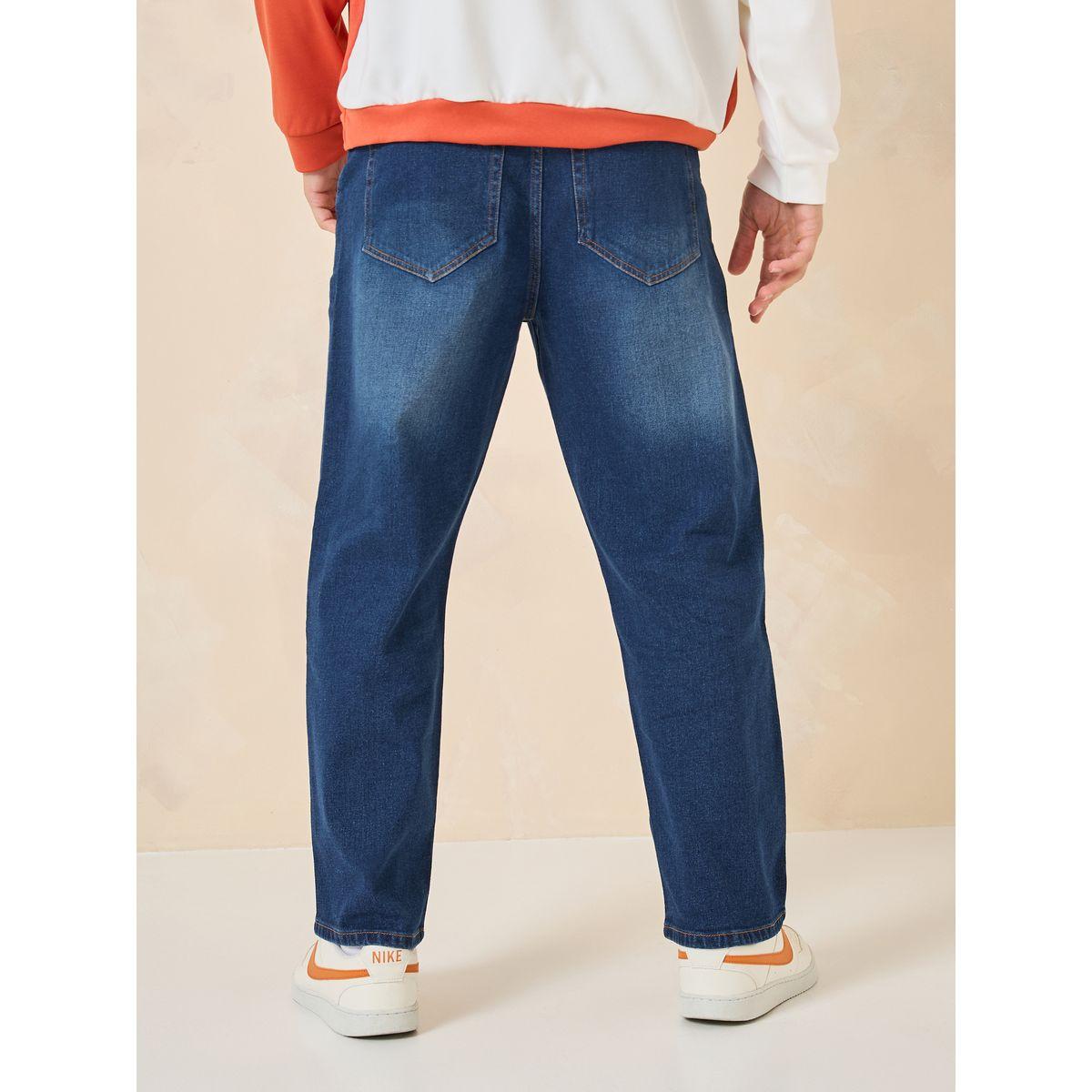 Styli Cotton Stretch 5-Pocket Loose Fit Jeans-men-clothing-bottoms-jeans-image-4