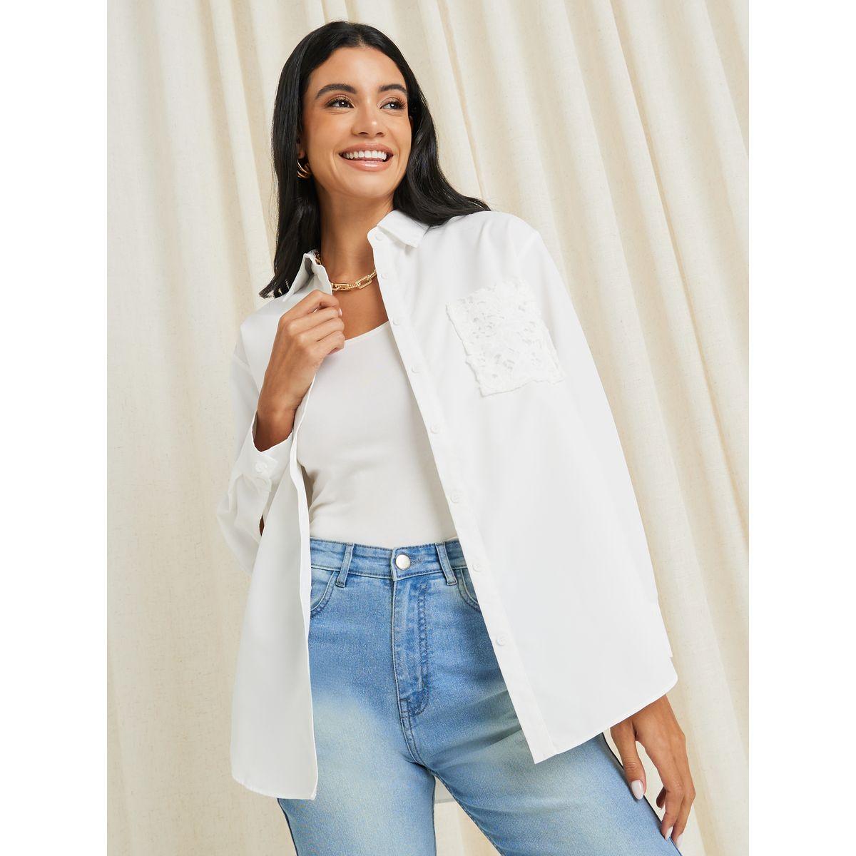 بلوزة واسعة بجيب على الصدر-women-clothing-shirtsandblouses-shirts-image-3