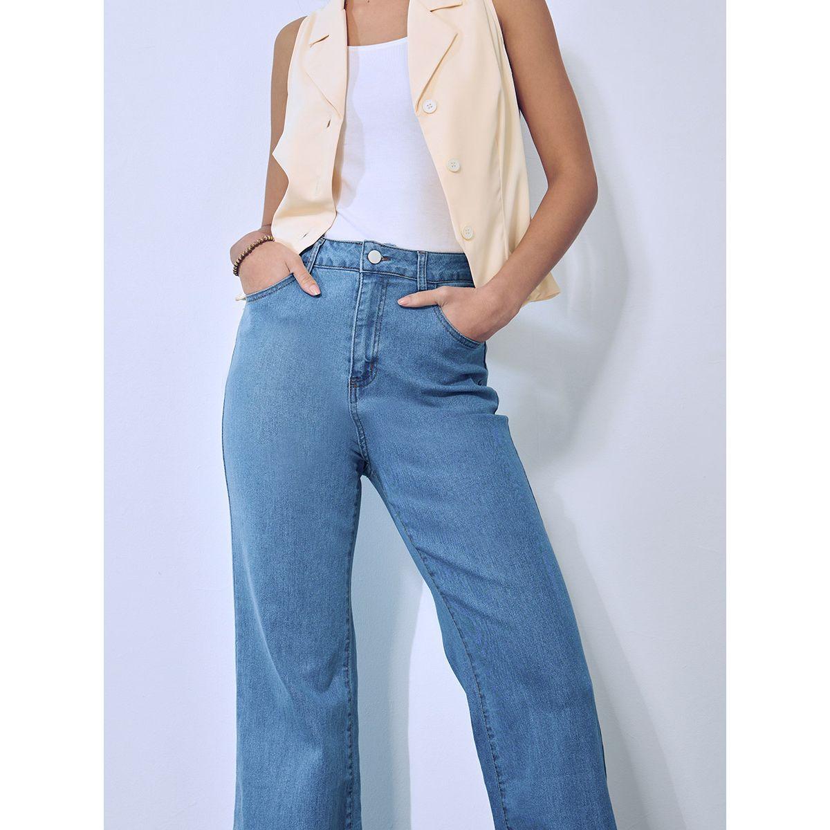 جينز واسع الأرجل بقصة مريحة-women-clothing-bottoms-jeans-image-3