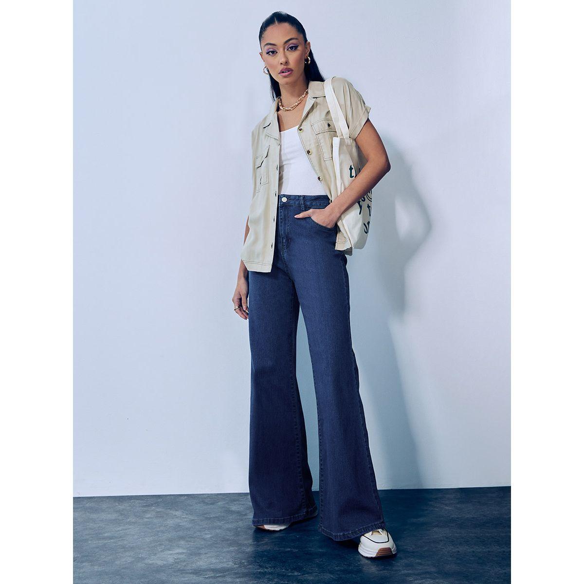 جينز واسع الأرجل بقصة مريحة-women-clothing-bottoms-jeans-image-1