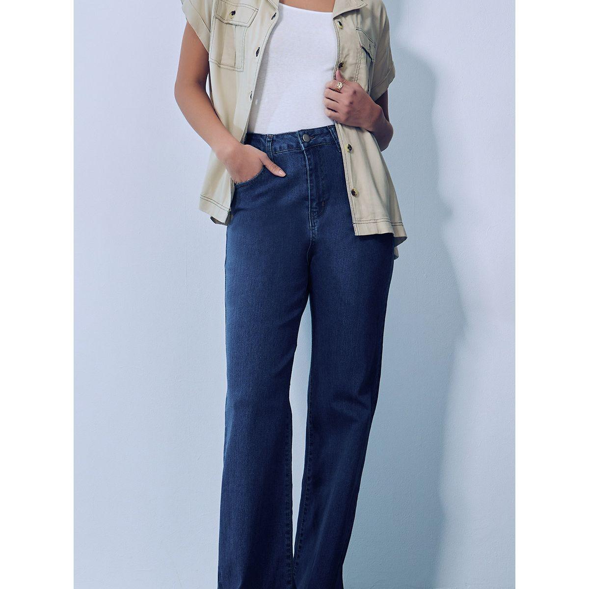 جينز واسع الأرجل بقصة مريحة-women-clothing-bottoms-jeans-image-3
