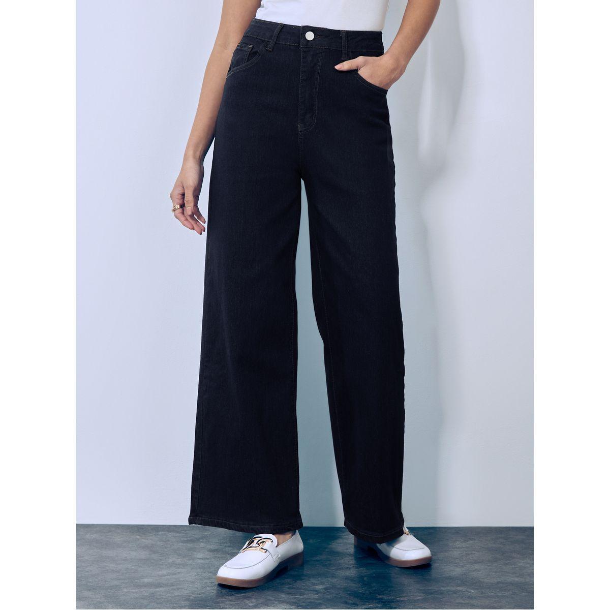 Styli Straight Fit High Rise Ankle Length Jeans-women-clothing-bottoms-jeans-image-2