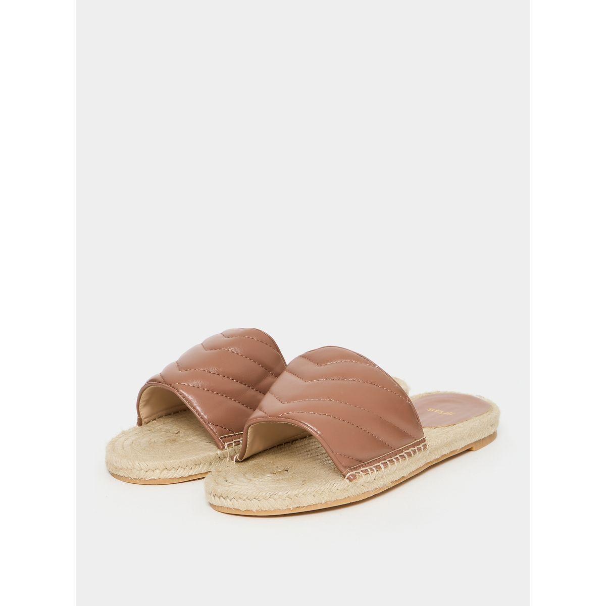 Styli Thick Cushion Strap Flat Sandal-women-shoes-sandals-flats-image-3