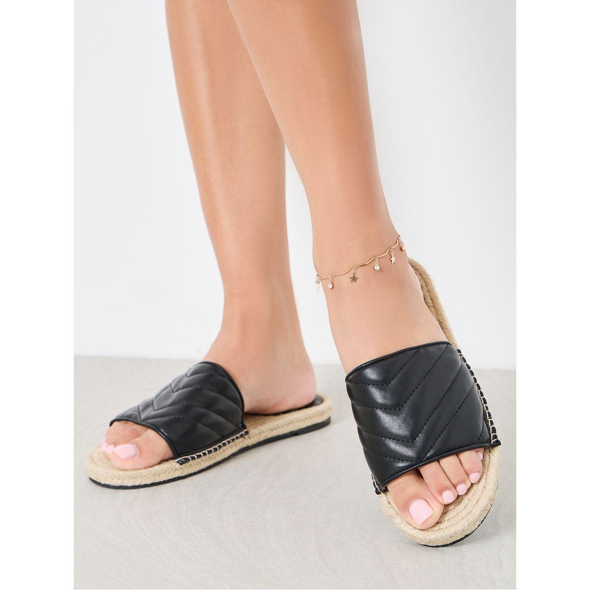 Styli Thick Cushion Strap Flat Sandal-women-shoes-sandals-flats-image-1