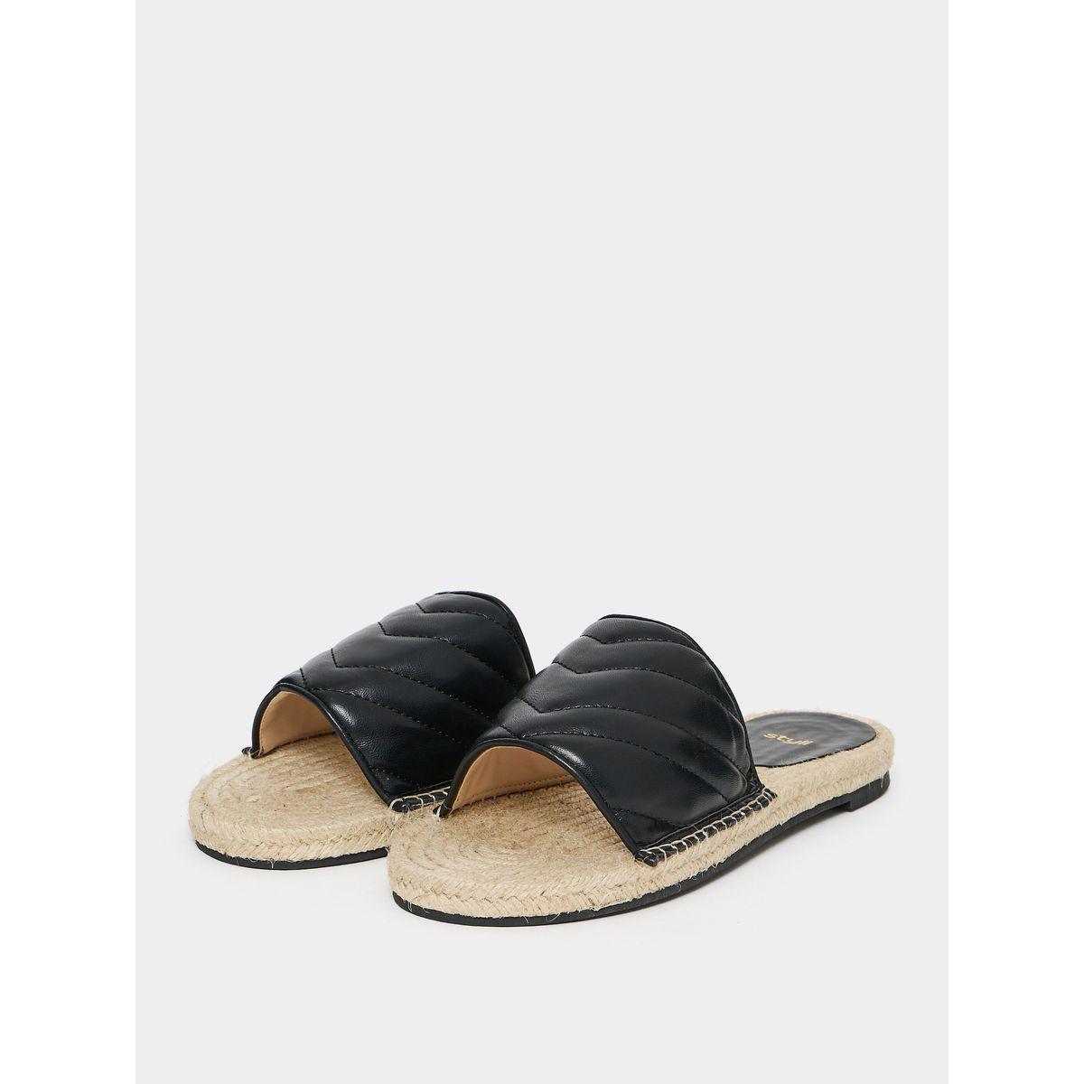 Styli Thick Cushion Strap Flat Sandal-women-shoes-sandals-flats-image-3