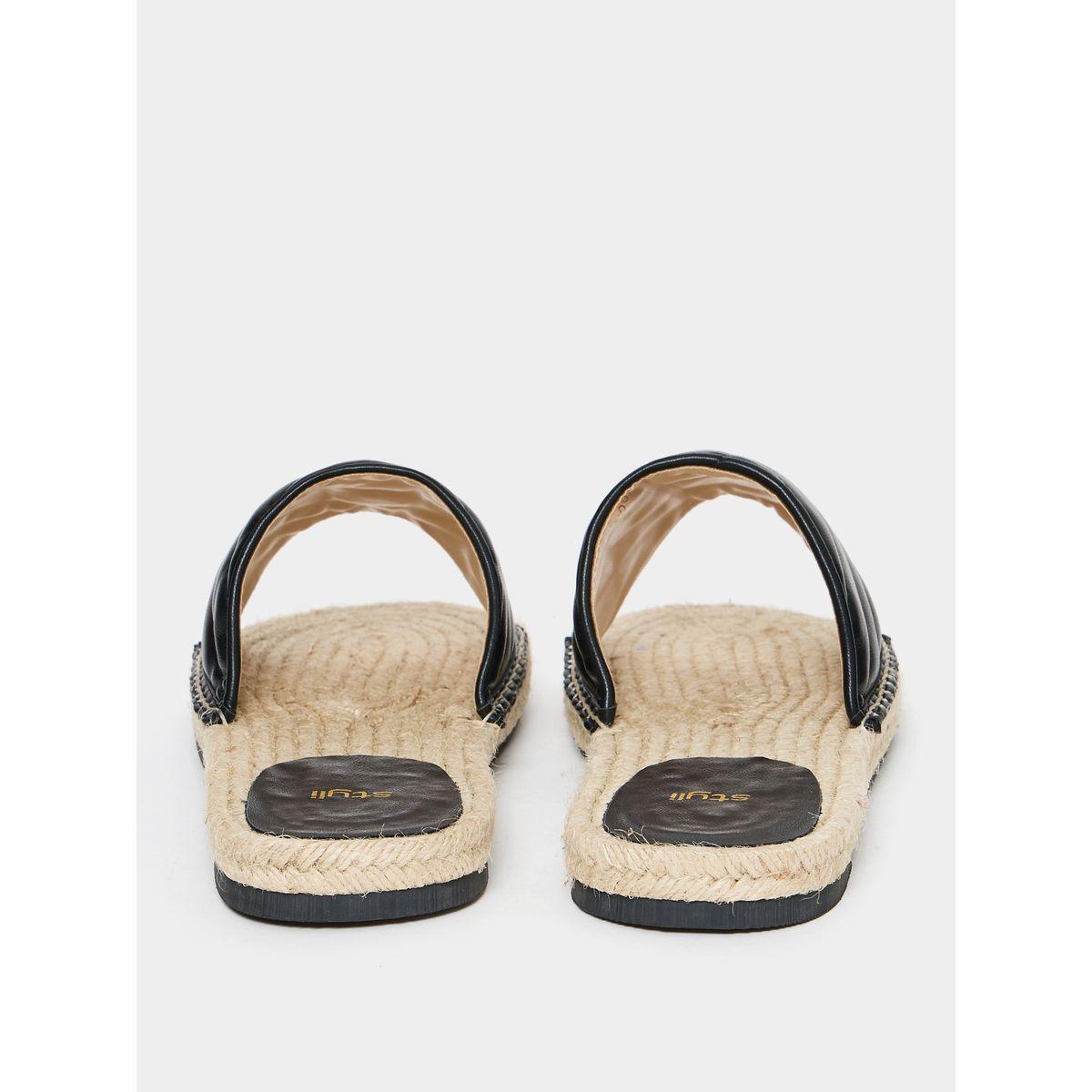 Styli Thick Cushion Strap Flat Sandal-women-shoes-sandals-flats-image-4