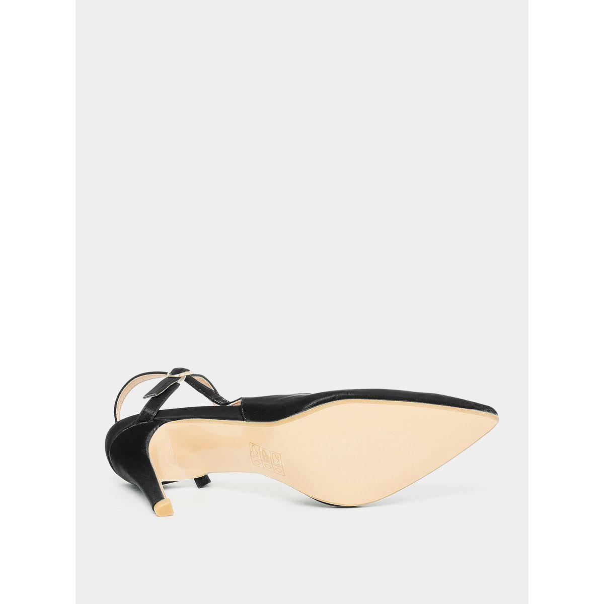 Styli Pointed Toe Ankle Strap Heel Sandals-women-shoes-heels-image-7