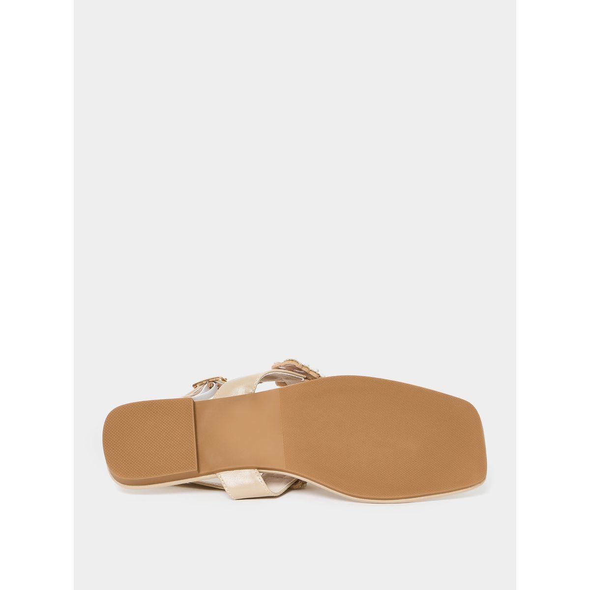 صندل فلات مزين بلؤلؤ صناعي-women-shoes-sandals-flats-image-7