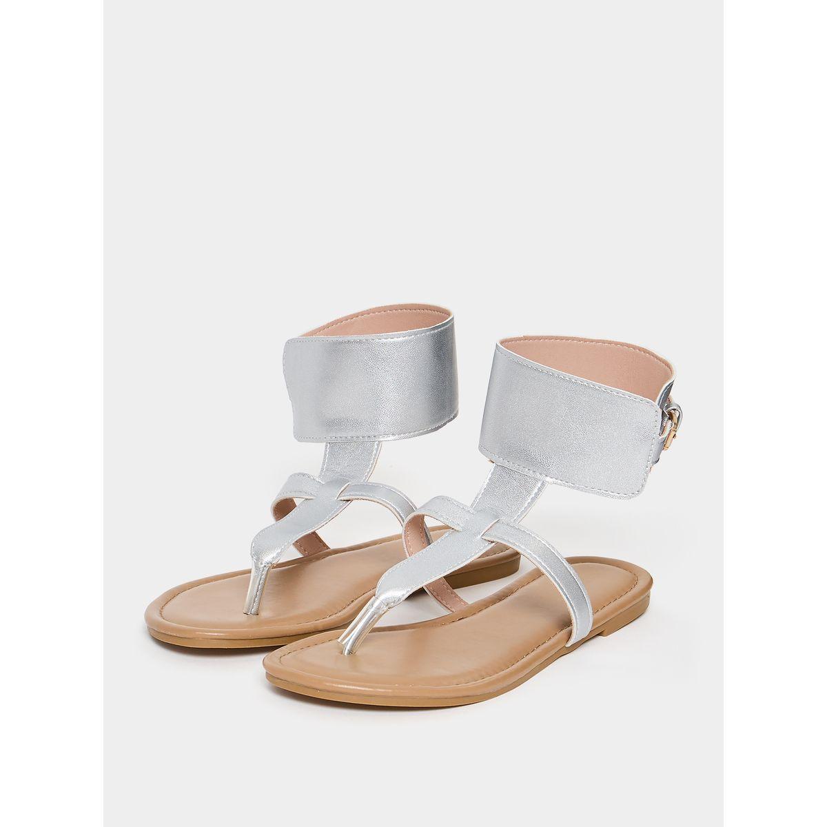 صندل فلات بسير كاحل-women-shoes-sandals-flats-image-3