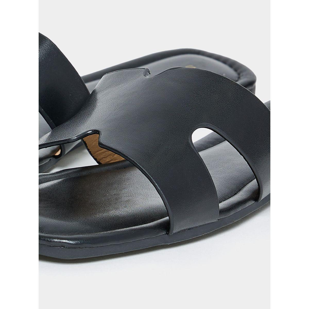 Styli Wide Strap Flat Sandals-women-shoes-sandals-flats-image-5
