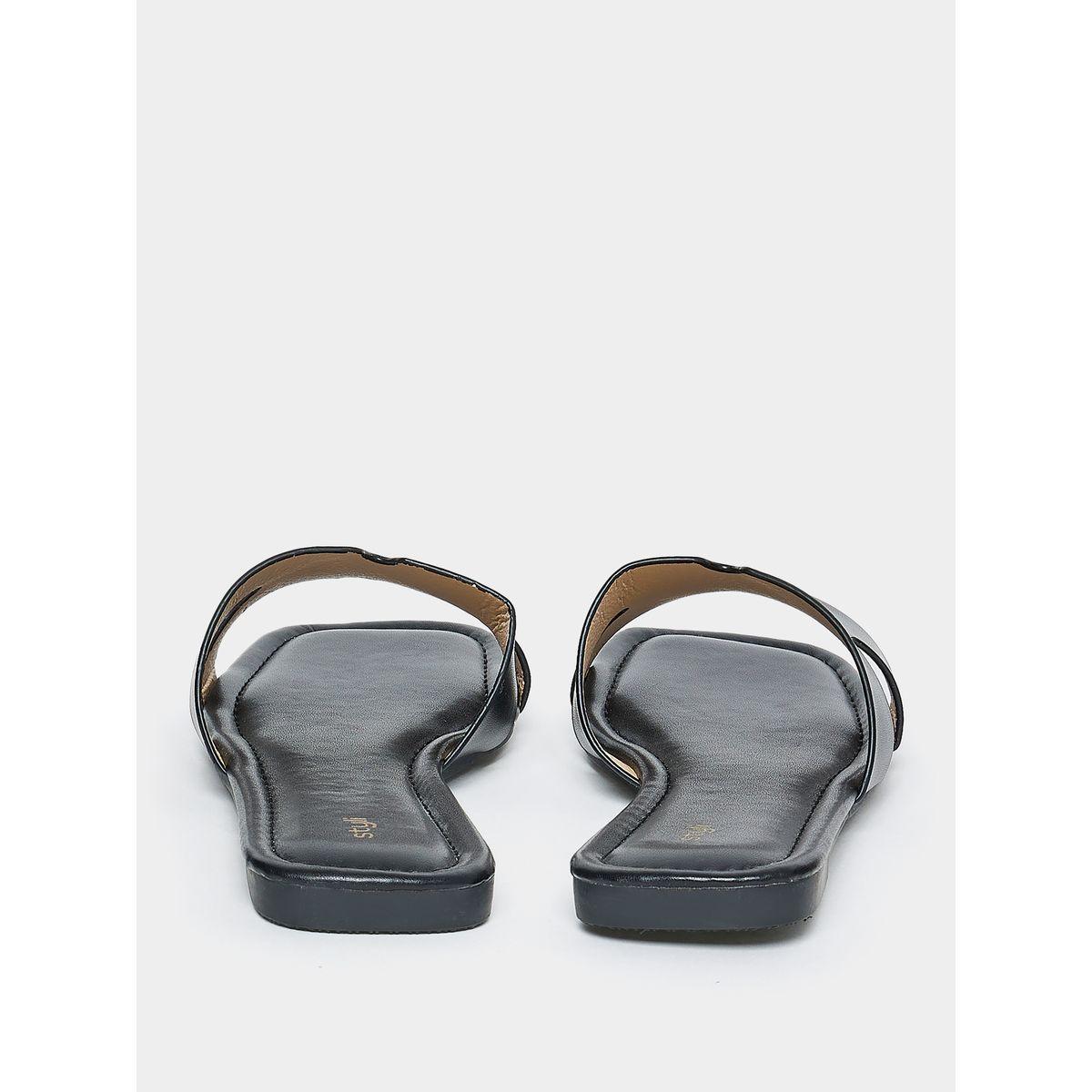 Styli Wide Strap Flat Sandals-women-shoes-sandals-flats-image-6