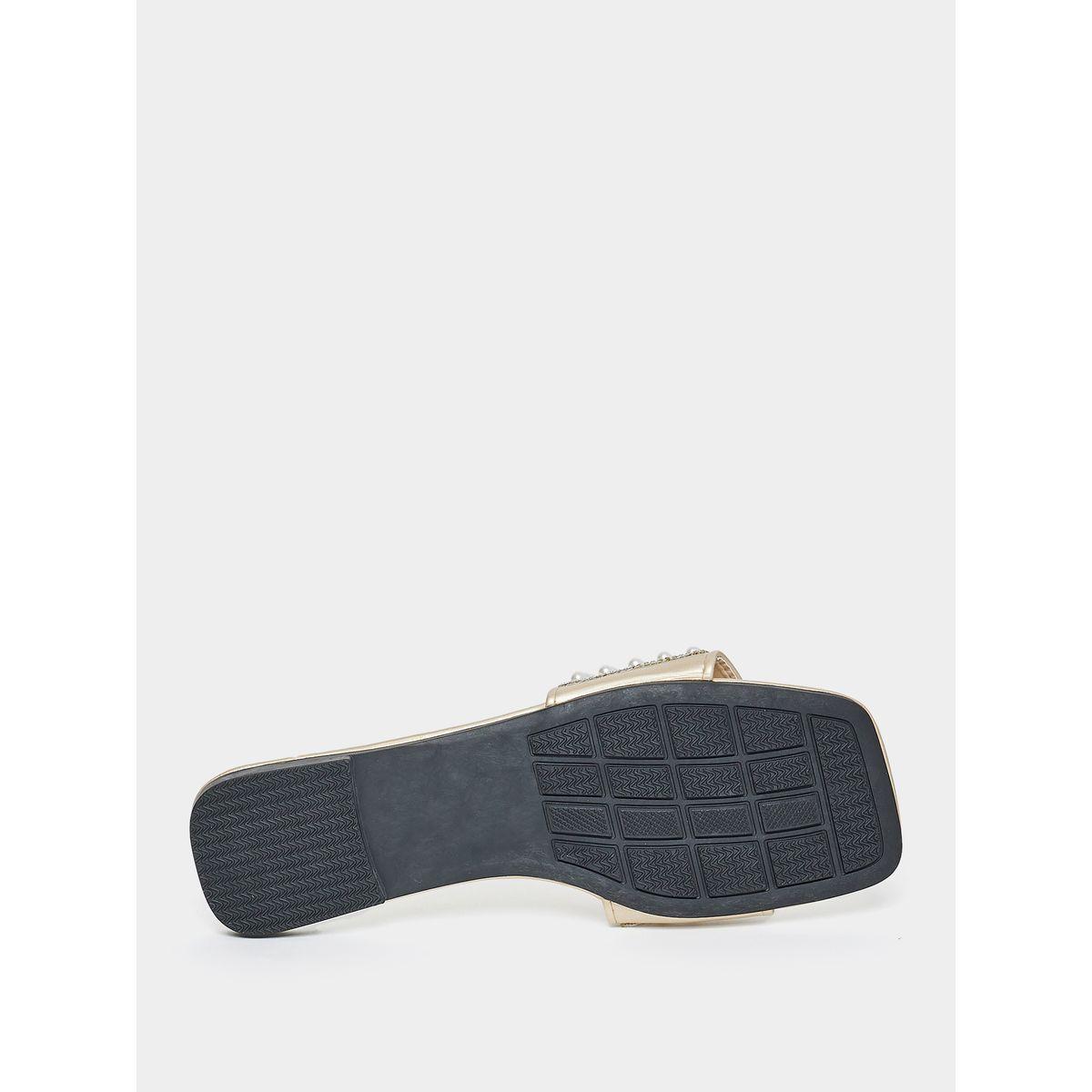 Styli Embellished Strap Flat Sandals-women-shoes-sandals-flats-image-7