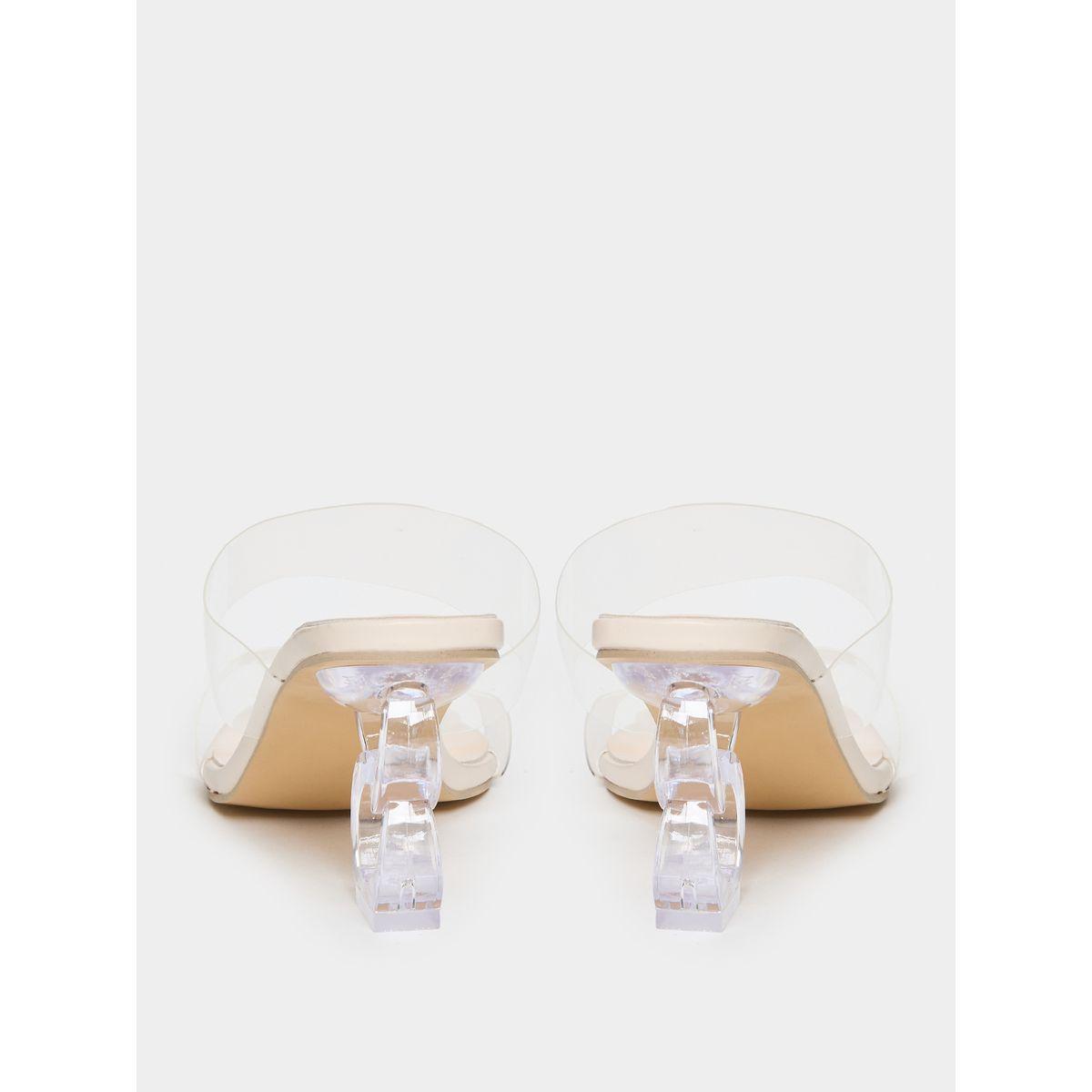 صندل كاجوال بسيور شفافة-women-shoes-heels-image-4