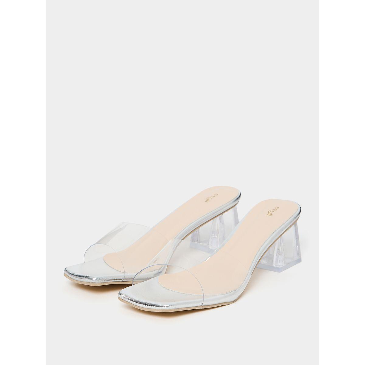 Styli Transparent Detail Thin Strap Block Heel Sandal-women-shoes-heels-image-4