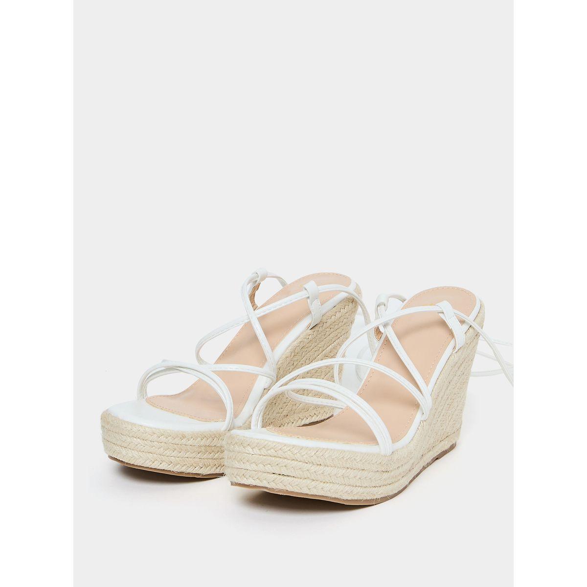 Styli Gladiator Tie Around Wedge Heel Sandal-women-shoes-heels-image-2