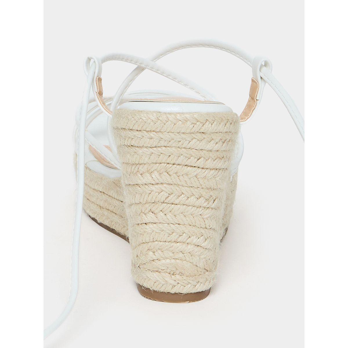 Styli Gladiator Tie Around Wedge Heel Sandal-women-shoes-heels-image-3