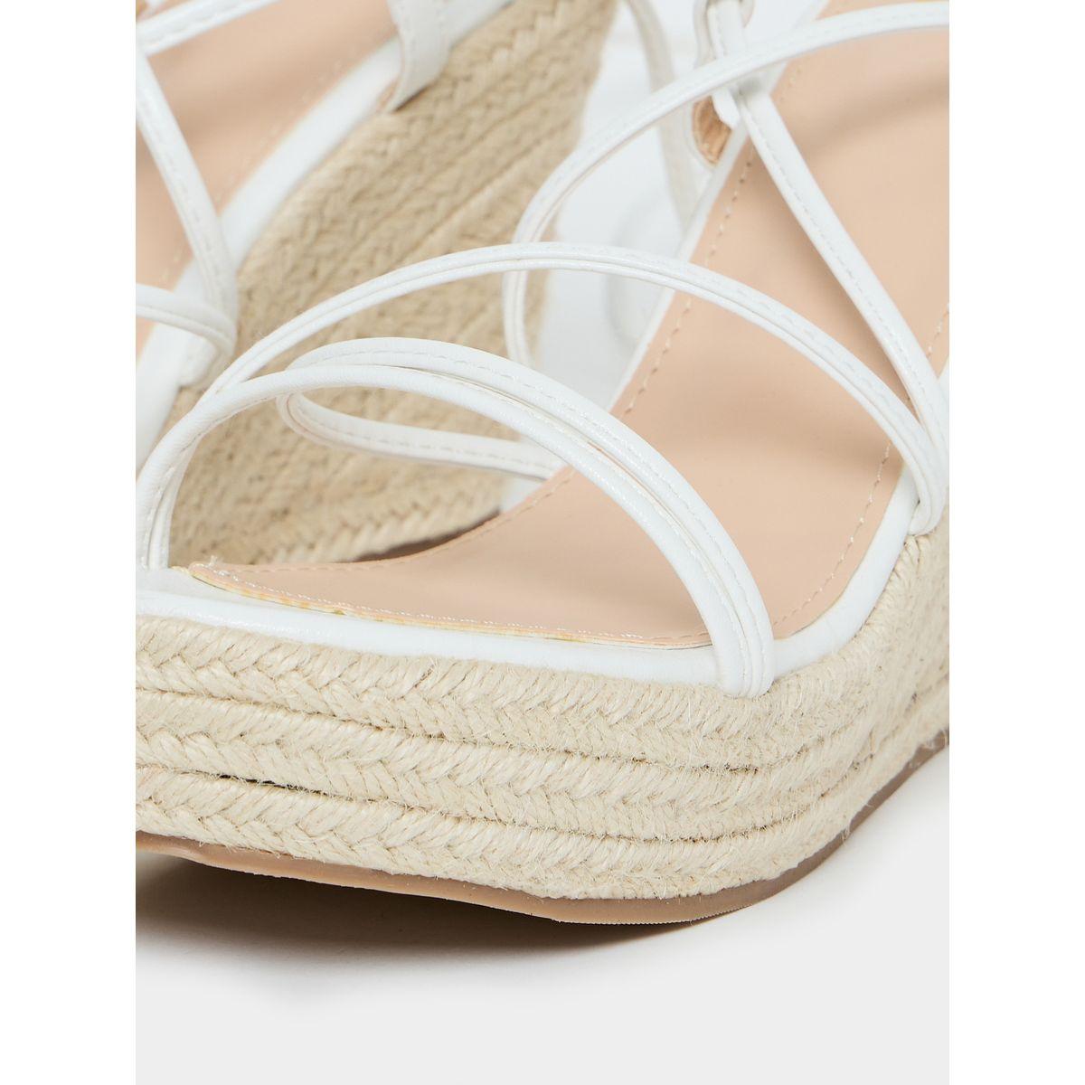 Styli Gladiator Tie Around Wedge Heel Sandal-women-shoes-heels-image-5