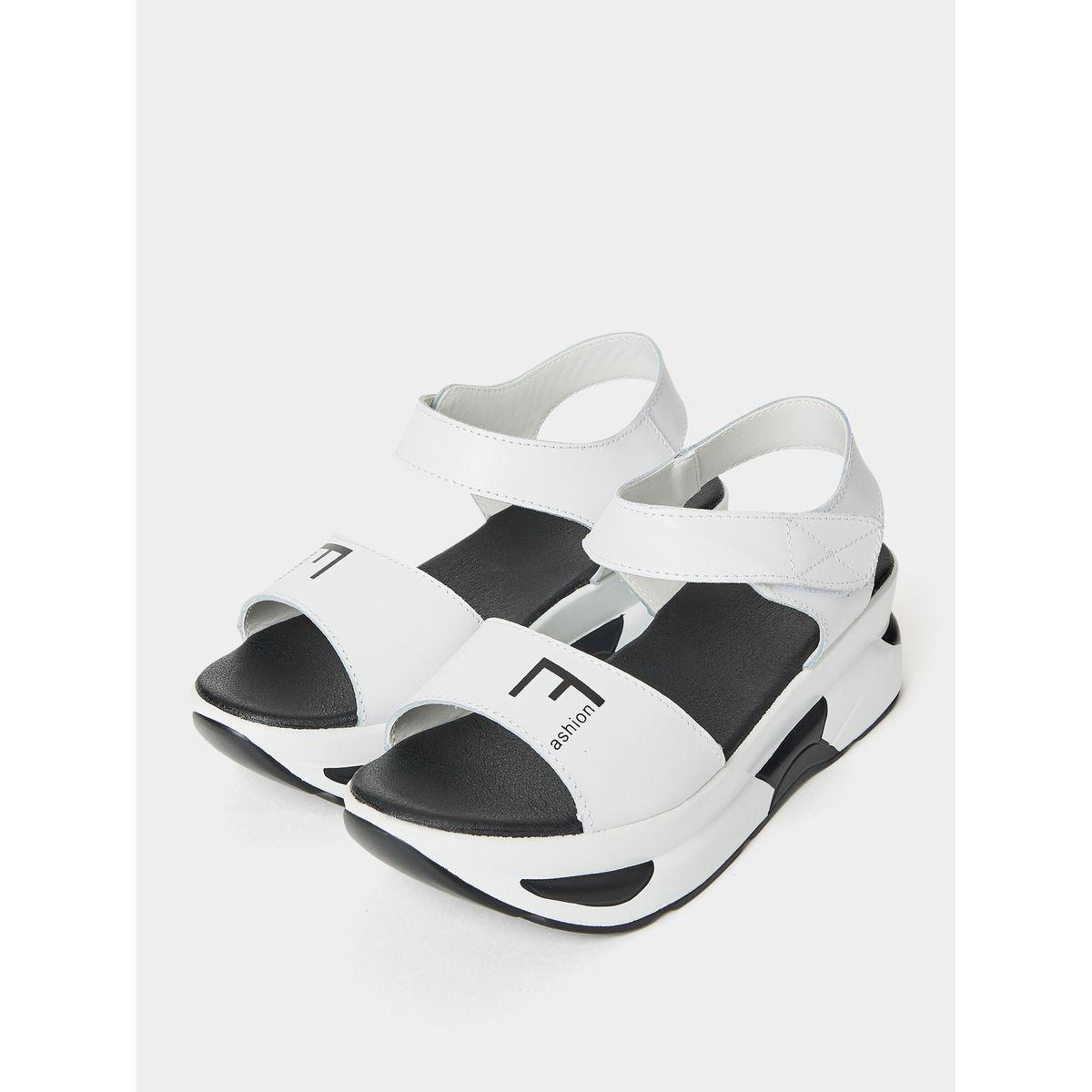 Styli Chunky Sole Velcro Strap Sandals-women-shoes-heels-image-2