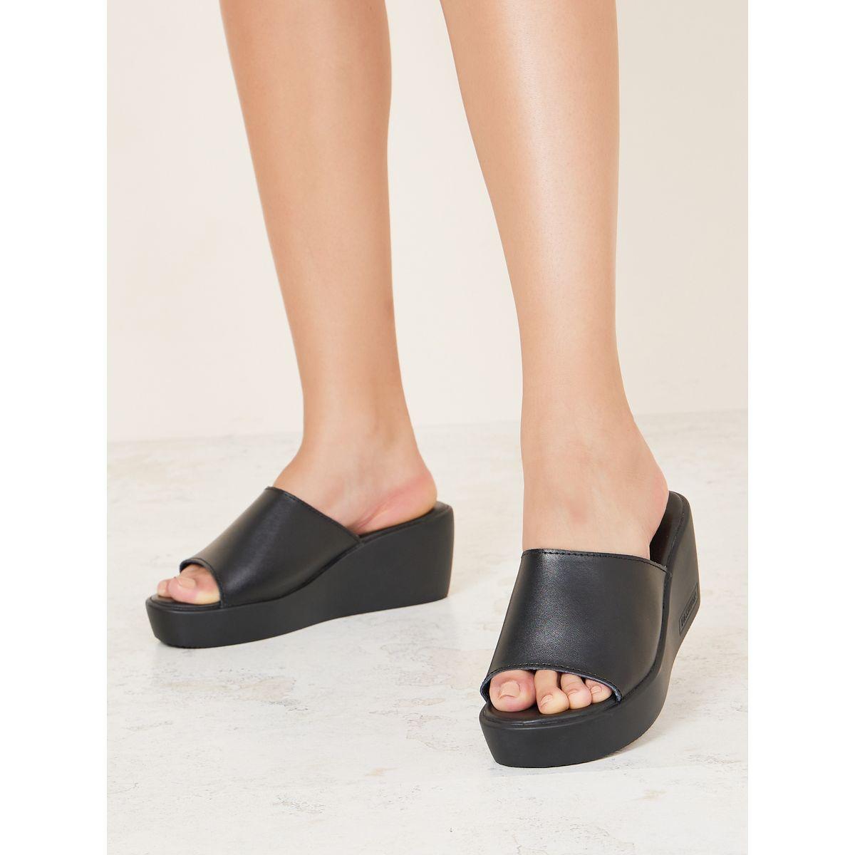 Styli Wide Strap Wedge Sandals-women-shoes-heels-image-1