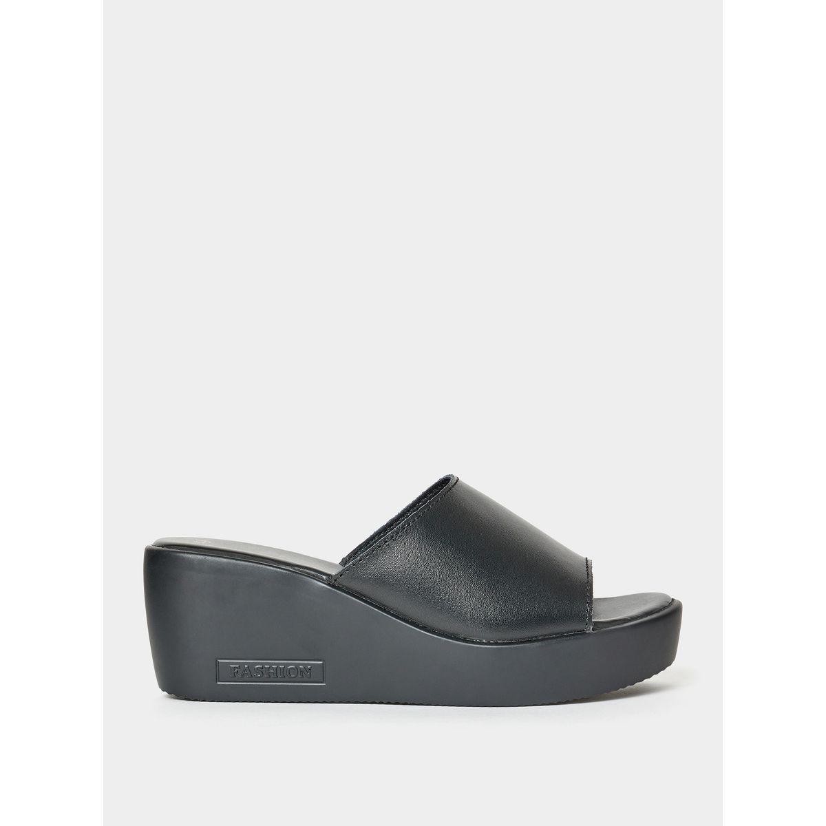 Styli Wide Strap Wedge Sandals-women-shoes-heels-image-2