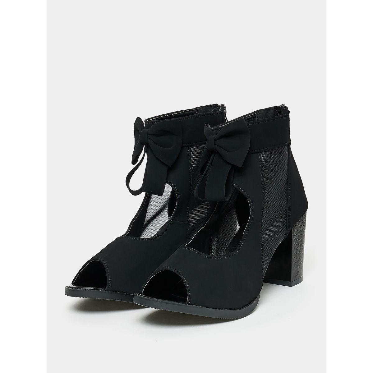 صندل بكعب عالي مزين بفيونكة-women-shoes-heels-image-3