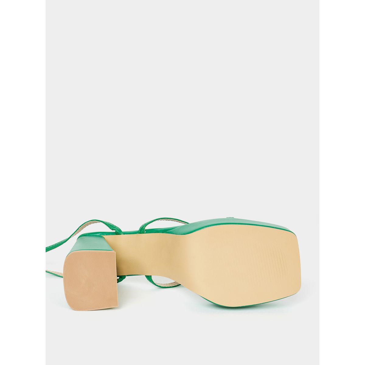 Styli Cross Tie Around Block Heel Sandals-women-shoes-heels-image-6