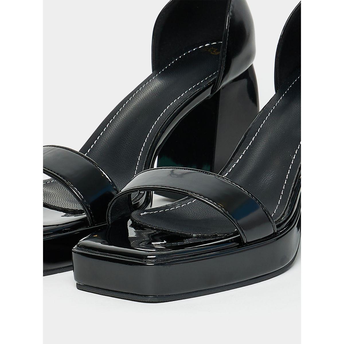 Styli Ankle Strap Block Heel Sandals-women-shoes-heels-image-6