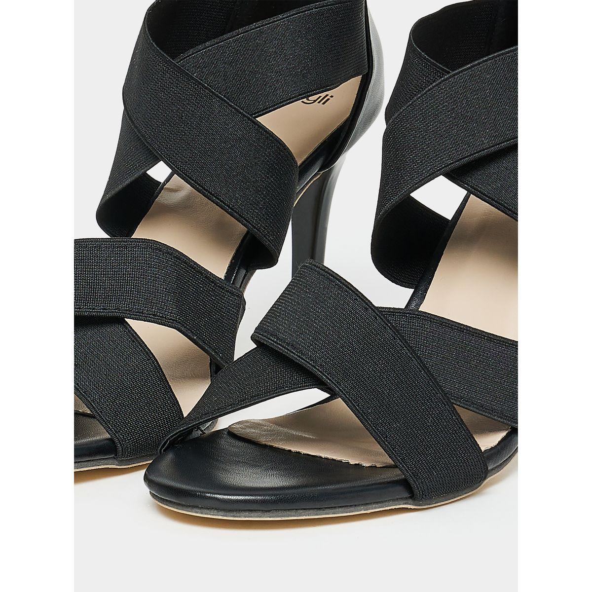 Styli Gladiator Cross Band Stiletto Heel Sandals-women-shoes-heels-image-6