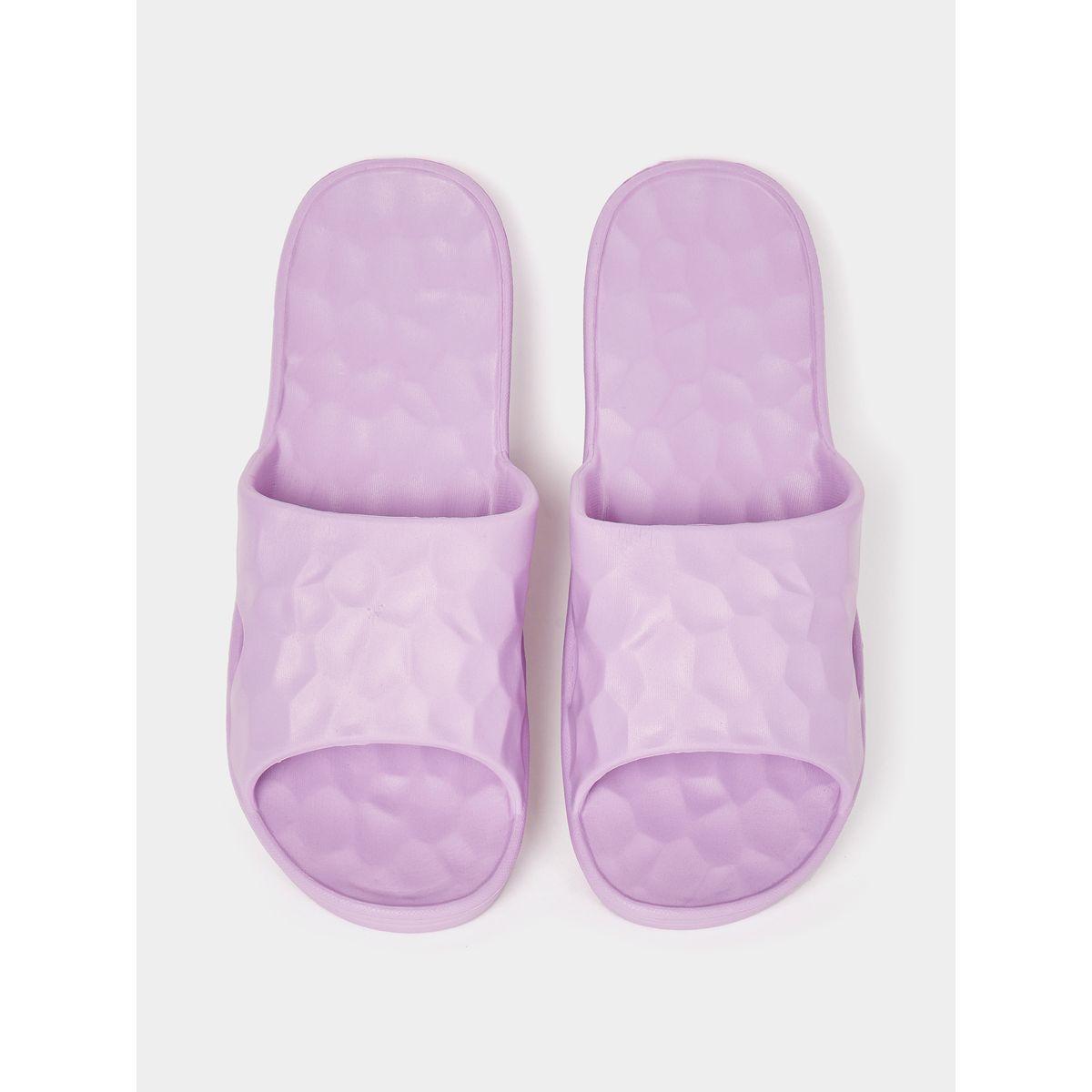 Styli Textured Wide Strap Slides-women-shoes-flipflopsandslides-image-5