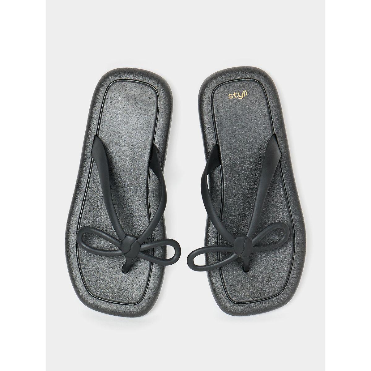 Styli Bow Strap Flip Flops-women-shoes-flipflopsandslides-image-6