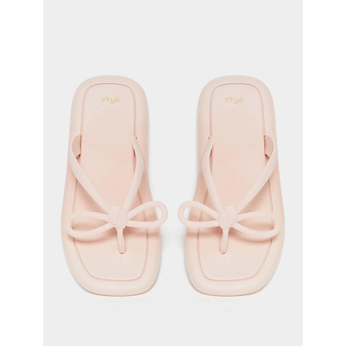 Styli Bow Strap Flip Flops-women-shoes-flipflopsandslides-image-4