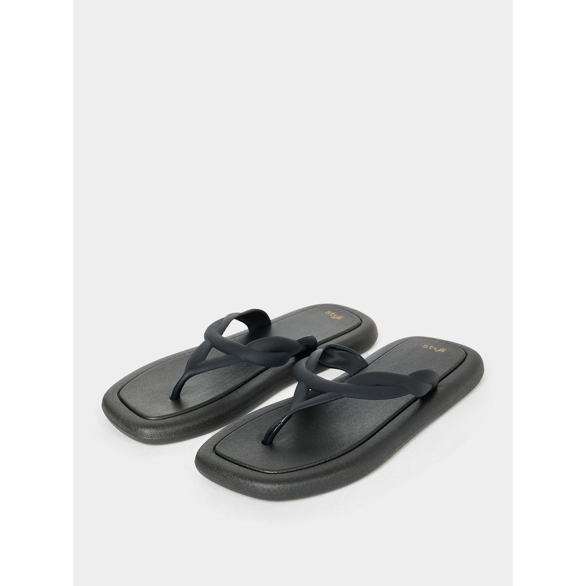 Styli Braided Strap Flip Flops-women-shoes-flipflopsandslides-image-3