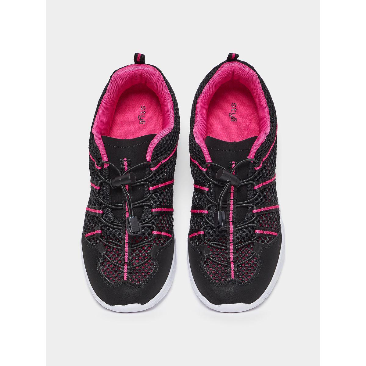 Styli Netted Elastic Tightening Casual Shoes-women-shoes-sneakers-image-4