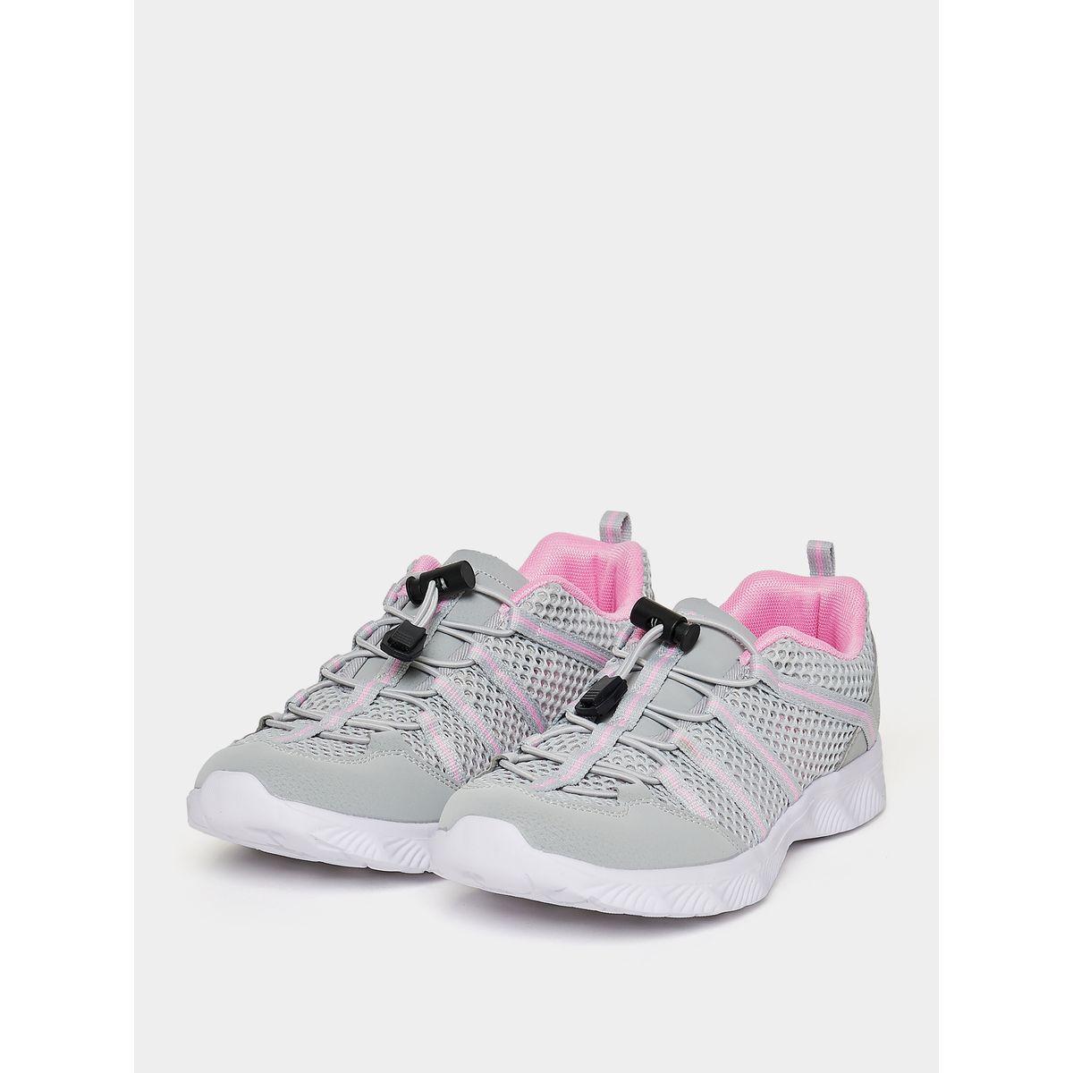 Styli Netted Elastic Tightening Casual Shoes-women-shoes-sneakers-image-3