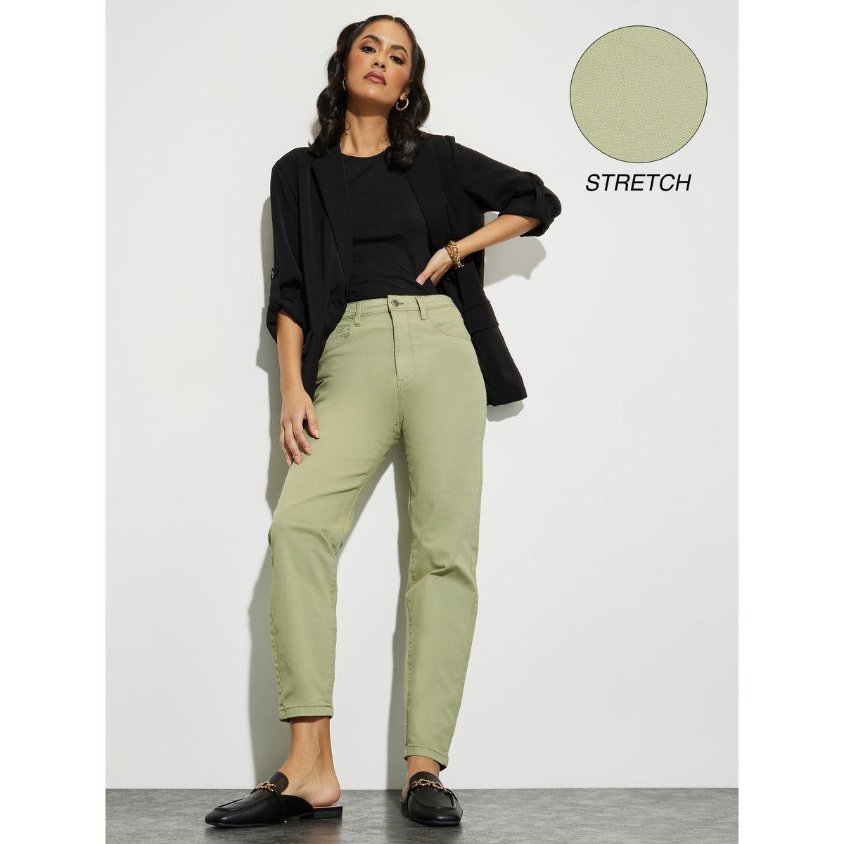 جينز بقصة موم وخصر عالي-women-clothing-bottoms-jeans-image-1