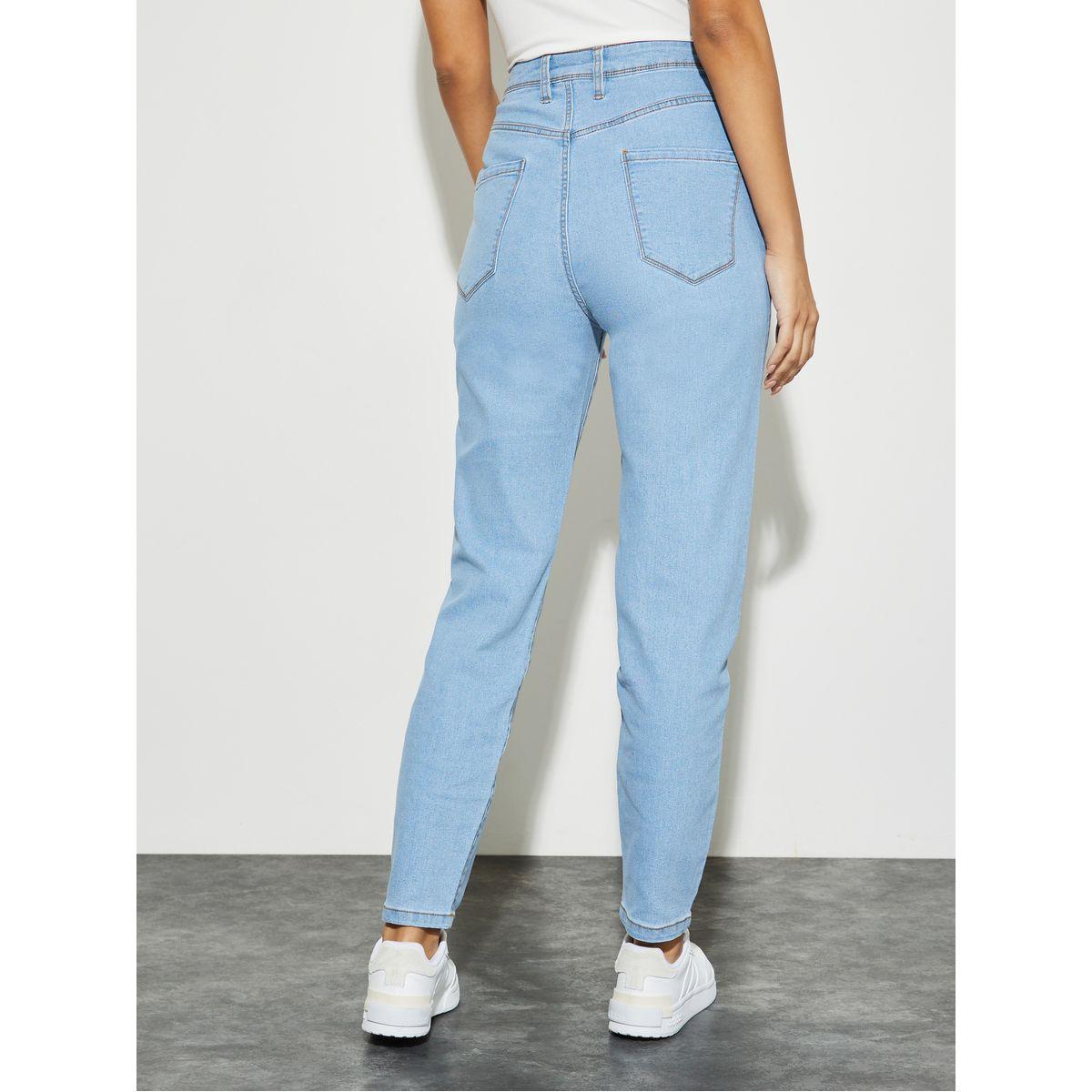 جينز بقصة موم وخصر عالي-women-clothing-bottoms-jeans-image-5