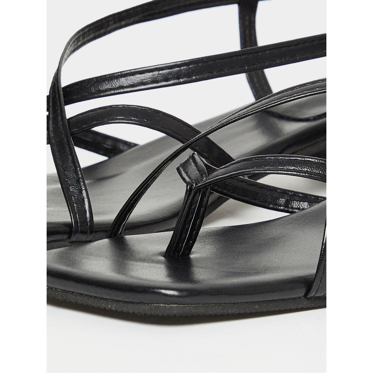 Styli Cross Strap Tie Up Heel Sandals-women-shoes-heels-image-6