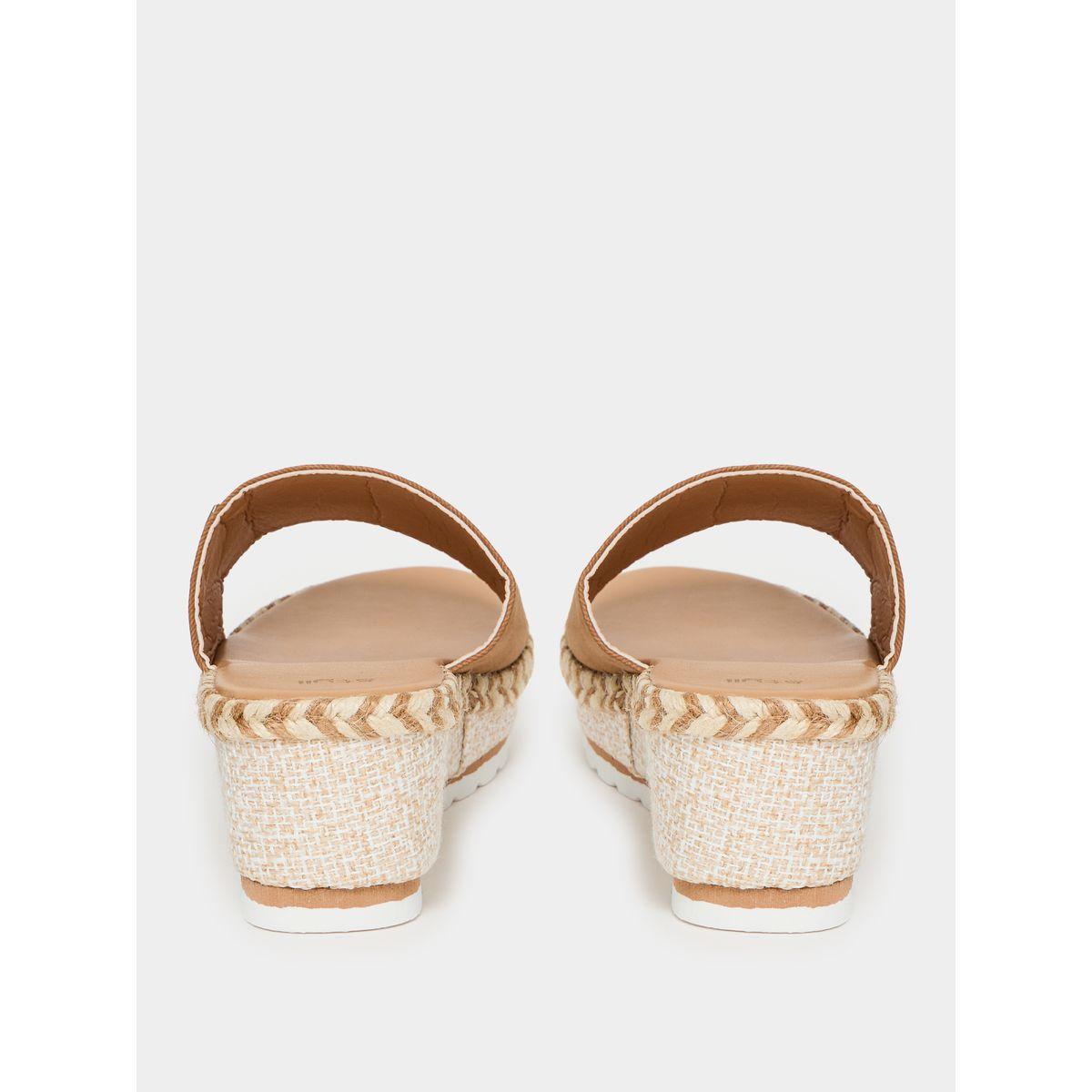 Styli Textured Flat Wedges-women-shoes-heels-image-4