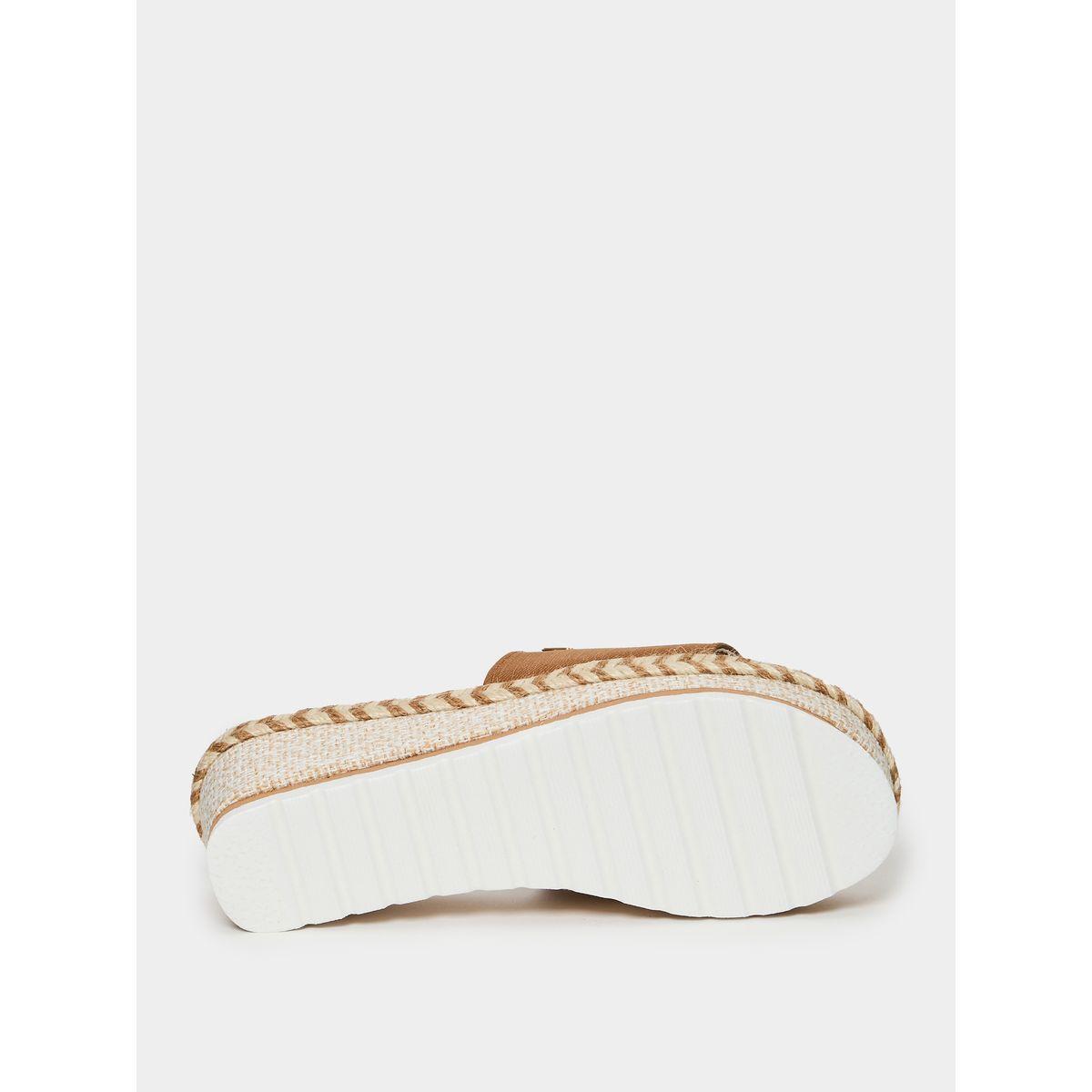 Styli Textured Flat Wedges-women-shoes-heels-image-7