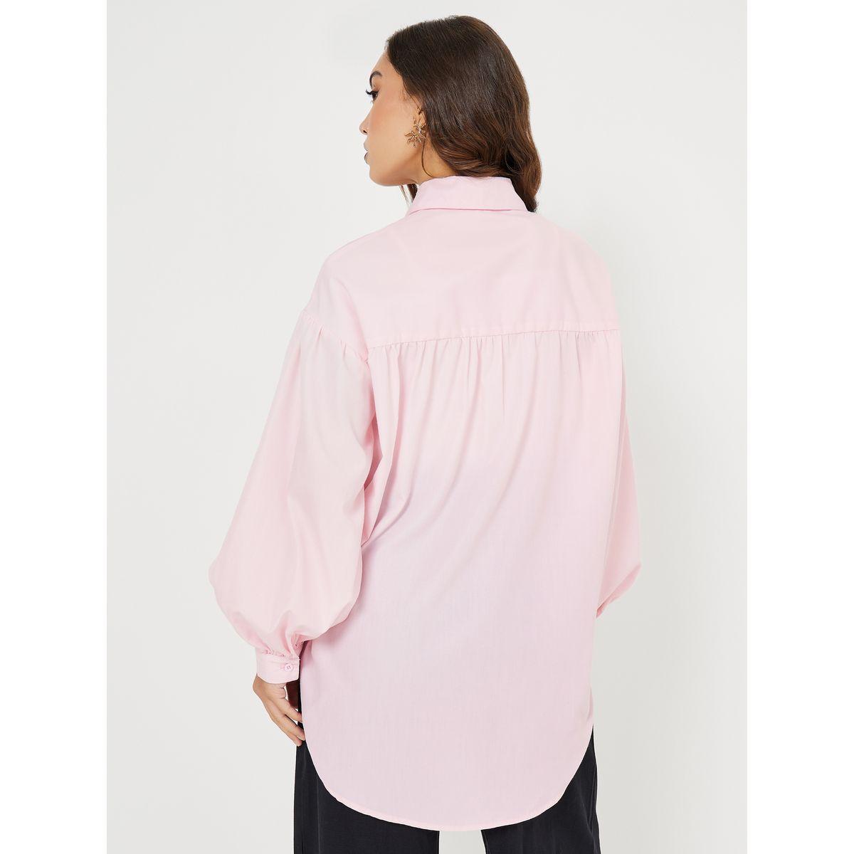 بلوزة واسعة بأكمام بالون-women-clothing-shirtsandblouses-shirts-image-5
