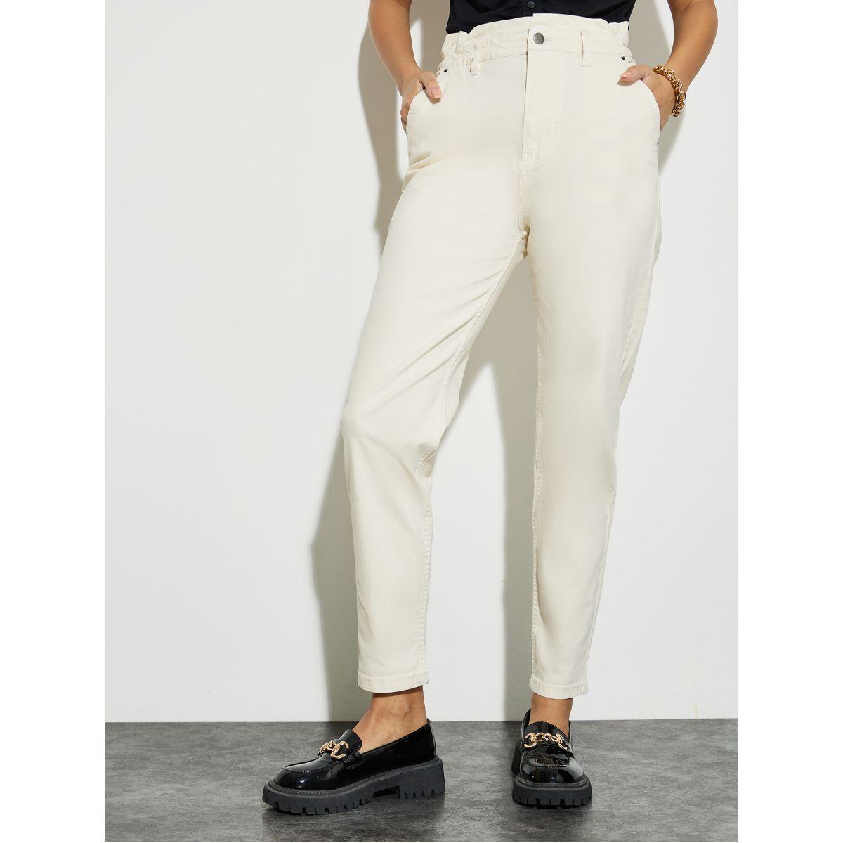 جينز بقصة موم وخصر بيبر باغ-women-clothing-bottoms-jeans-image-2