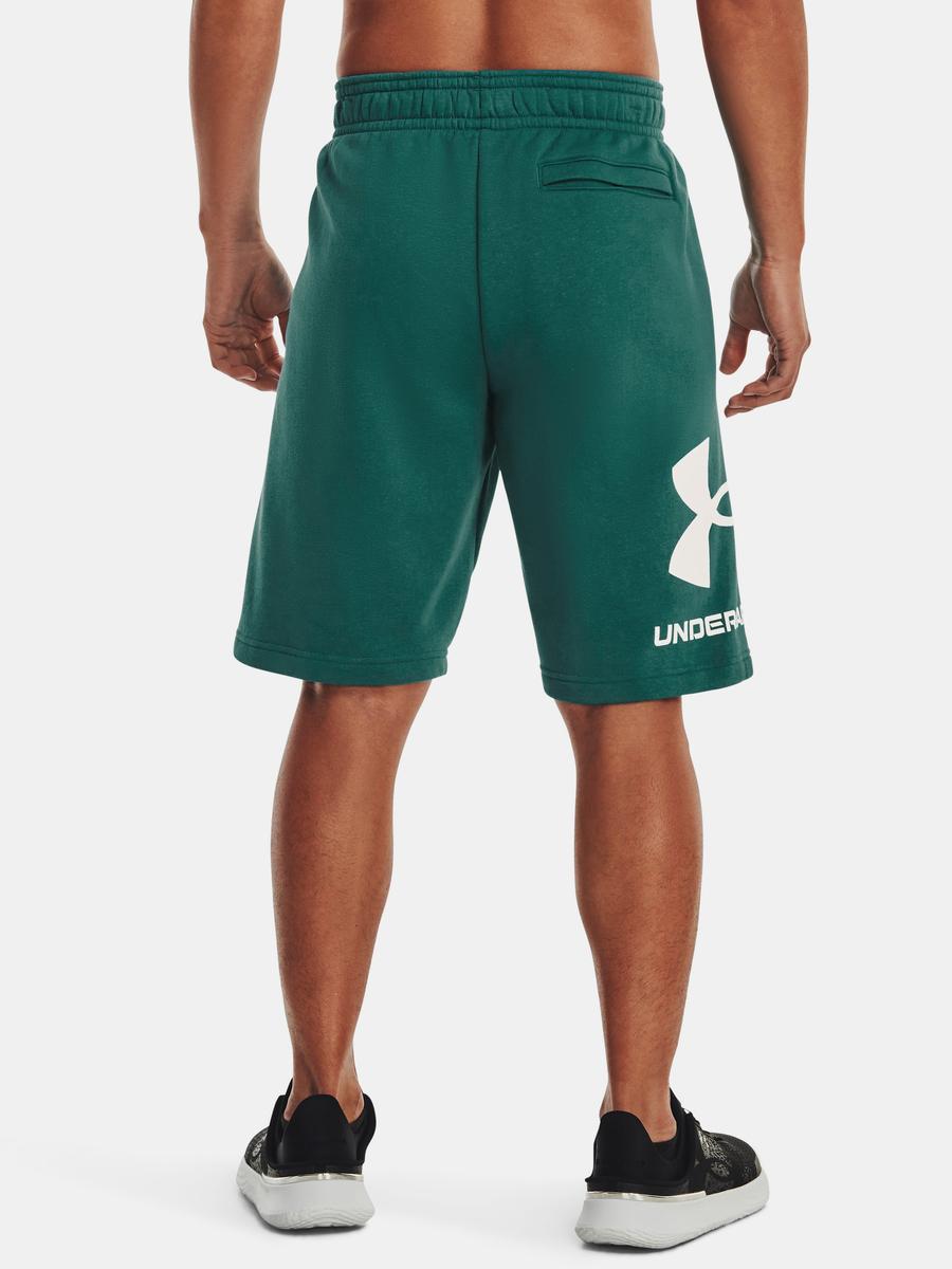 Under Armour Rival Fleece Big Logo Shorts-men-clothing-bottoms-shorts-image-2
