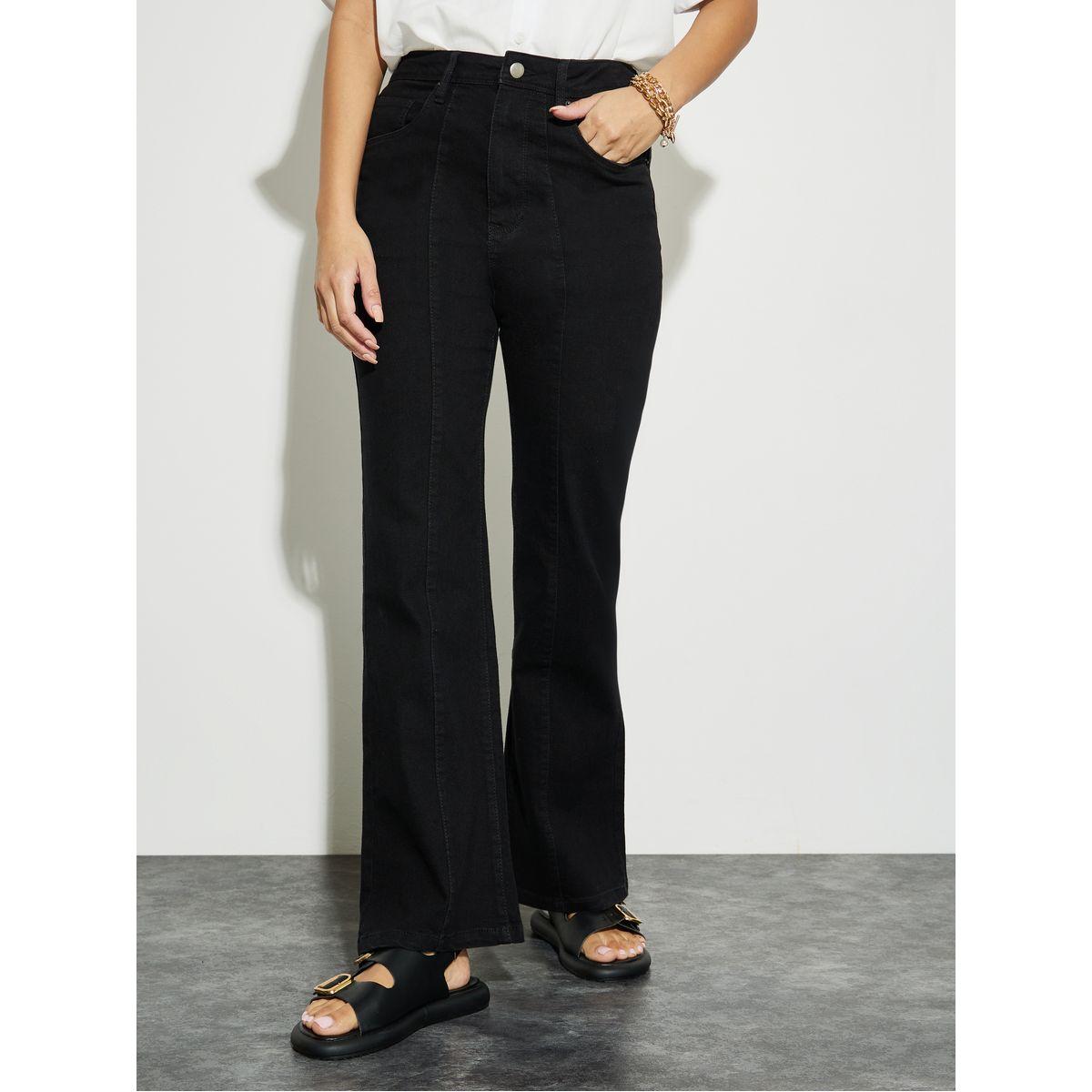 جينز بقصة واسعة مزين بدرزات-women-clothing-bottoms-jeans-image-2