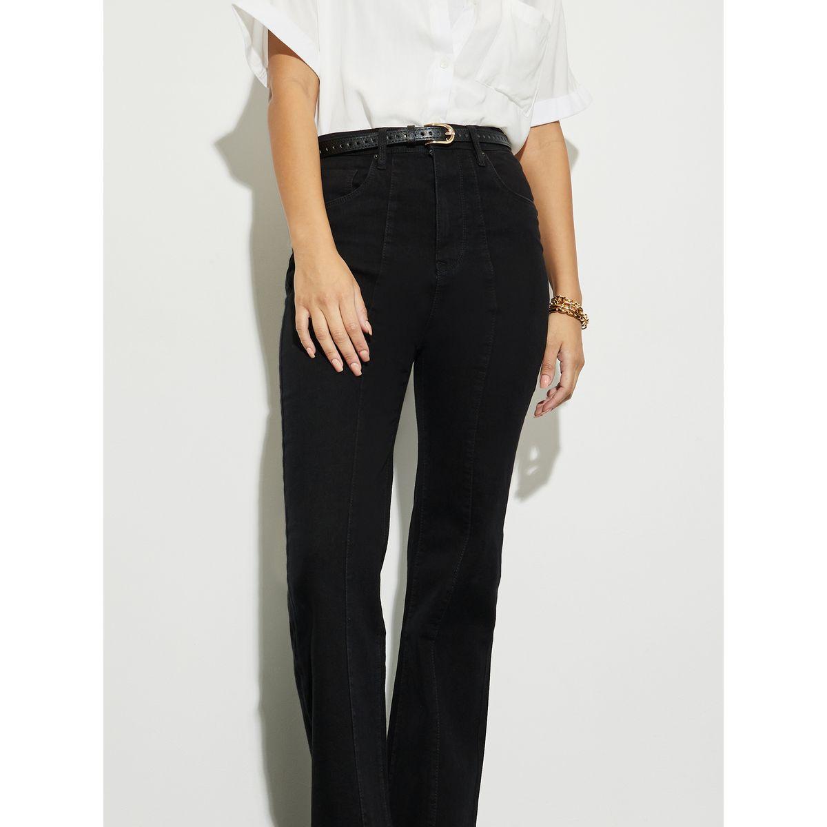 جينز بقصة واسعة مزين بدرزات-women-clothing-bottoms-jeans-image-3