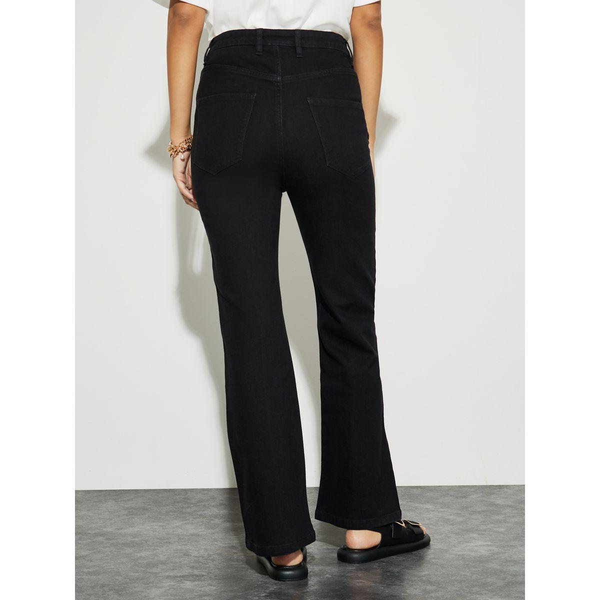 جينز بقصة واسعة مزين بدرزات-women-clothing-bottoms-jeans-image-5
